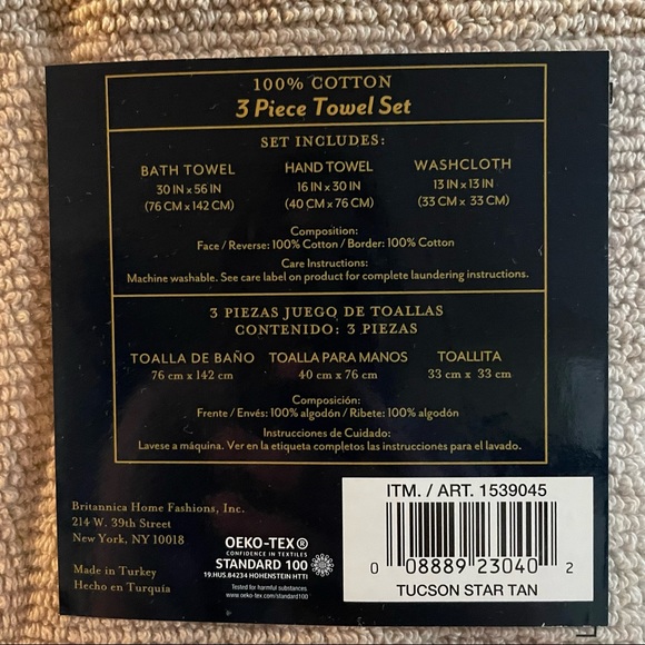 Pendleton Bath Towel Set - Picture 3 of 4